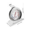 KONTONTY 2Pcs Stainless Steel Oven Thermometers Dual Scale High Temperature