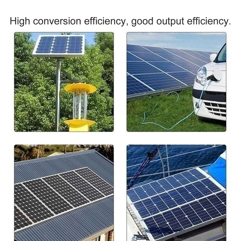 Haofy 40W 18V Monocrystalline Silicon Flexible Solar Panel, Waterproof with