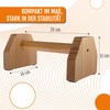 Active Peak® Wooden Push Up Handles - Ergonomic Handstand Grips,