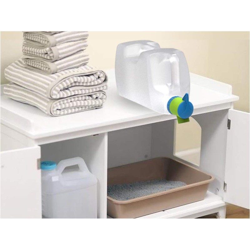 Duke-N-Boots Cat Litter Scoop Pour Spout, Litter Organizer, Litter Release,