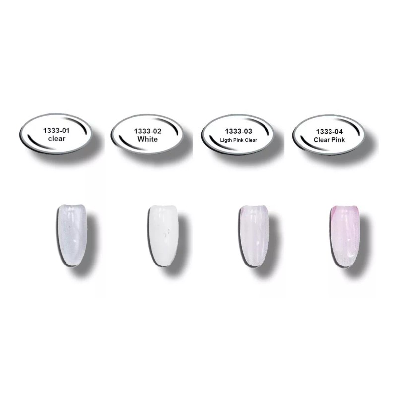 Mussa Kit Polygel 3pzs+ Pincel +tip Dual +10 Pinzas +