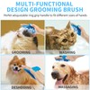 Comotech Dog Paw Cleaner with Bath Brush & Absorbent Towels