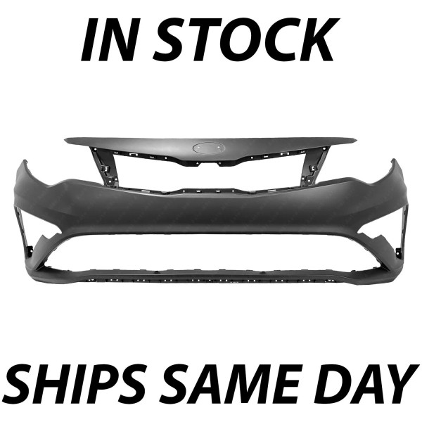 Bumpers That Deliver NEW Primered Front Bumper Cover Fascia for