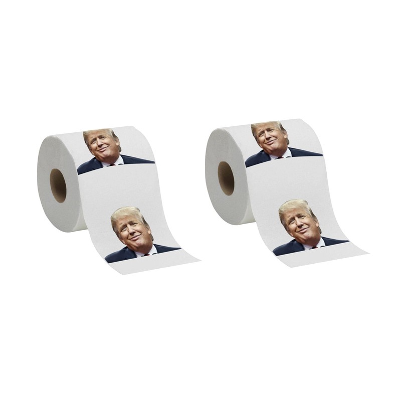 LEMONSODA Funny Toilet Paper (Trump Sucks 2pack)