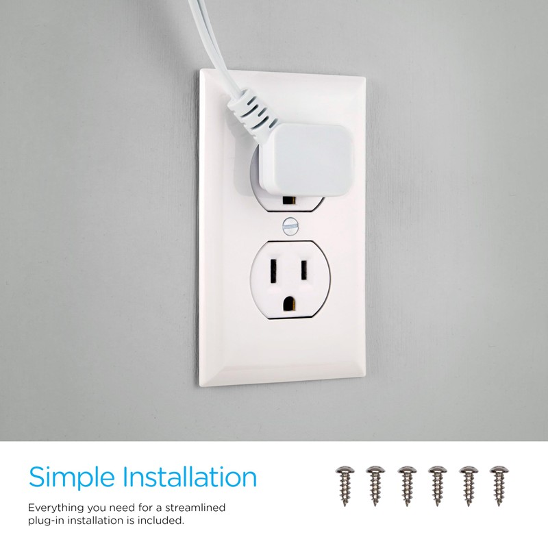 Enbrighten Linkable Plug-in Puck Lights, 3 Pucks, Under Cabinet Lighting