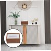 WOONEKY Rectangular Tissue Box Holder for Desktop Simple Design for