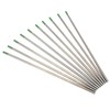 10Pcs TIG Tungsten Electrode WP Green Tip Needles Welding Accessories