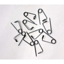 HDM Kart Auto Motorcycle Racing Small Safety Spring Wire Cotter Clip Nut Retaining Pin 10 Pack