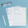 Niuoppy 40 Pcs A4 Plastic Sleeves Clear with 60 Pcs
