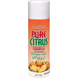 Pure Citrus Spray 4 Oz. Air Freshener, Orange (Pack of 6)
