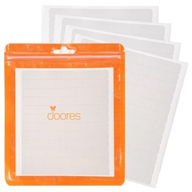 DOORES Hair Extension Tape Wide, 48 Tabs Durable Single Sided Strong Tapes, Replacement Wide Tapes for Hair Extensions Strong Hold No Residue(8 x 0.8 cm/3.15 x 0.31 inch)