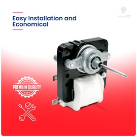 ForeverPRO 5303918549 Evaporator Fan Motor Kit for Frigidaire Refrigerator 5304445861 241537301 240315802 1637660