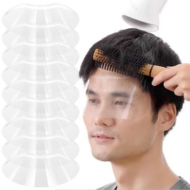 Luxvara Klar Gesicht Visier, 50 Stück Dusch Gesicht Augenschutz, Einweg Gesichtsschutzmaske für Haarspray, Salonbedarf, Wimpernverlängerung