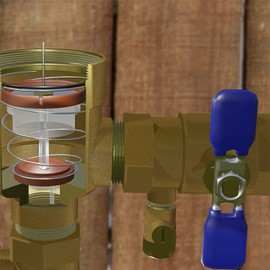 720A Pressure Vacuum Breaker Repair Kit Replacement for 1/2 3/4 1 inch