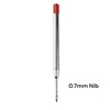 12x Red Parker Compatible Ballpoint Pen Refills, Medium Tip (0.7mm)
