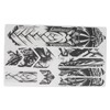 ENLEE 3D Mountain Bike Protective Stickers Set Impact Resistance Bicycle