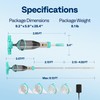VIVOHOME Cordless Pool Vacuum with Telescopic & Extension Poles 9.12ft,