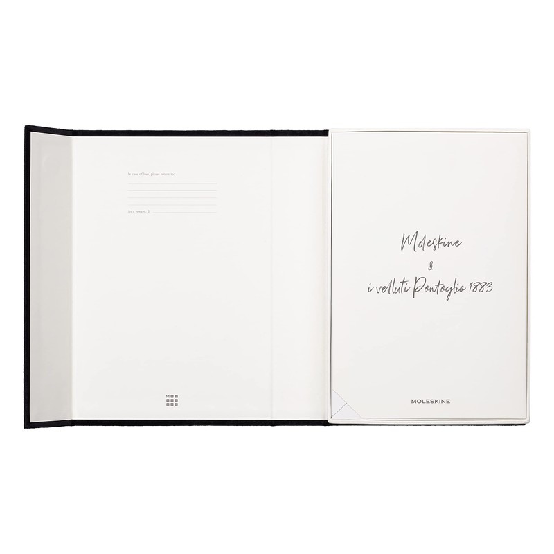 Moleskine Lined Notebook, Limited Edition Velvet Collection, Velvet Hard Cover