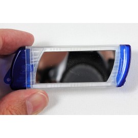 Oral Care Dental Brush Teeth Pick Plastic Teeth Floss Toothpick With a mirror 100 Count (2 BOX X 50 UNITS) Color May Vary