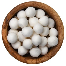 NY Spice Shop Quroot Kashk Round - 3 Pound Dried Kashk - Used in Garnish, Creaminess - Best for Soups, Dips & Roasted Vegetables