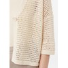 comma Airy cardigan in boxy fit, beige, S