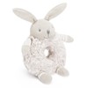 Mousehouse Gifts - Adorable Grey Rabbit Baby Rattle, Soft Rattle
