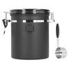 1.5L 304 Stainless Steel Coffee Beans Tea Canister Sealed Food