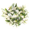 Gardenia Wreath American Holiday Home Decoration Door Hanging