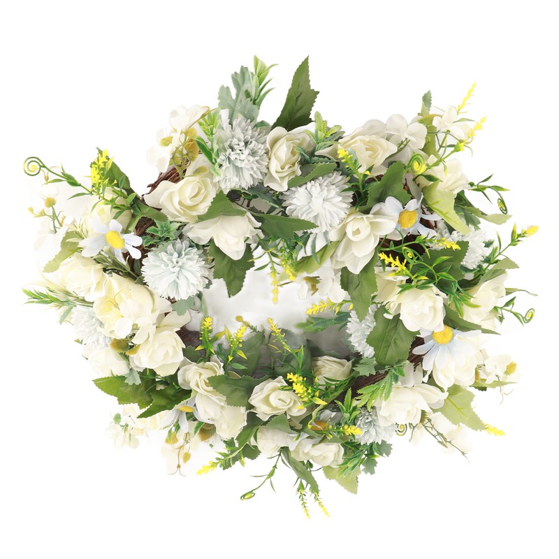 Gardenia Wreath American Holiday Home Decoration Door Hanging