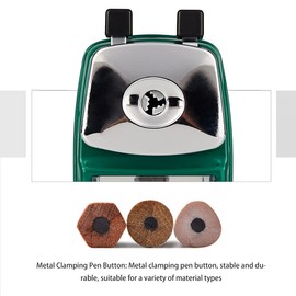 Desktop Manual Pencil Sharpener,School Office Desktop Pencil Sharpener For Kids Hand Crank Cutte-r Student Rotary(Green)