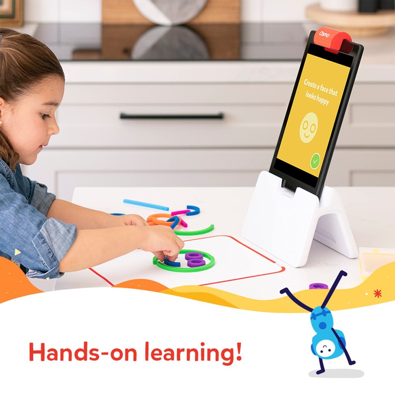 Osmo-Little Genius Starter Kit for Fire Tablet-4 Educational Learning Games-Preschool