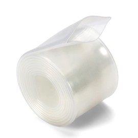 Chanzon 3:1 Ratio 1inch (25.4mm) Heat Shrink Tubing - Marine Grade Waterproof Adhesive Lined - 4Ft Roll (1.22M Total Length) Clear/Transparent Polyolefin Sleeving Wrap Shrinking 3 to 1 Ratio 1pcs