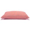 Herb Cushion 30 x 20 cm Red/White + Organic Inlet