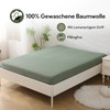 SOULFUL Fitted Sheet 180 x 200 cm, 100% Washed Cotton