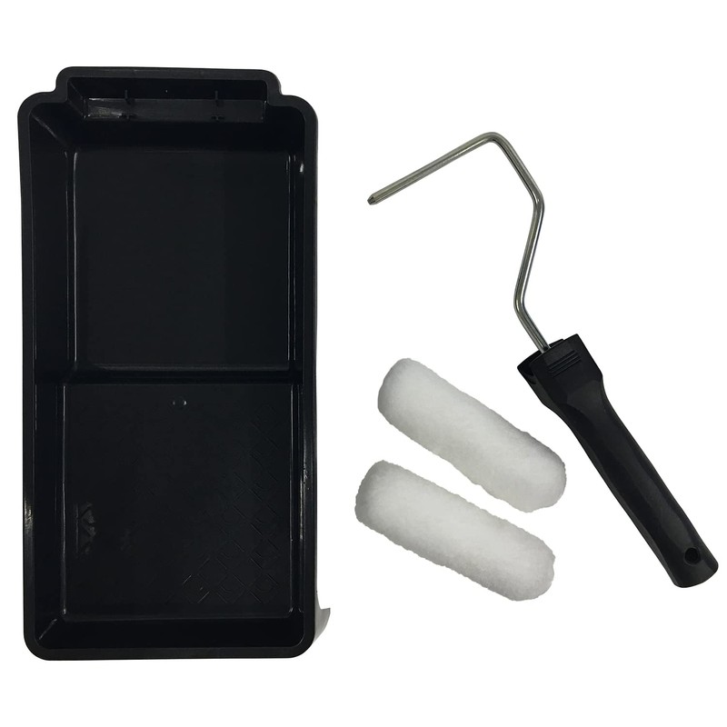 Handy Crown Paint Small Roller Kit (Saucer, Handle, 2 4"