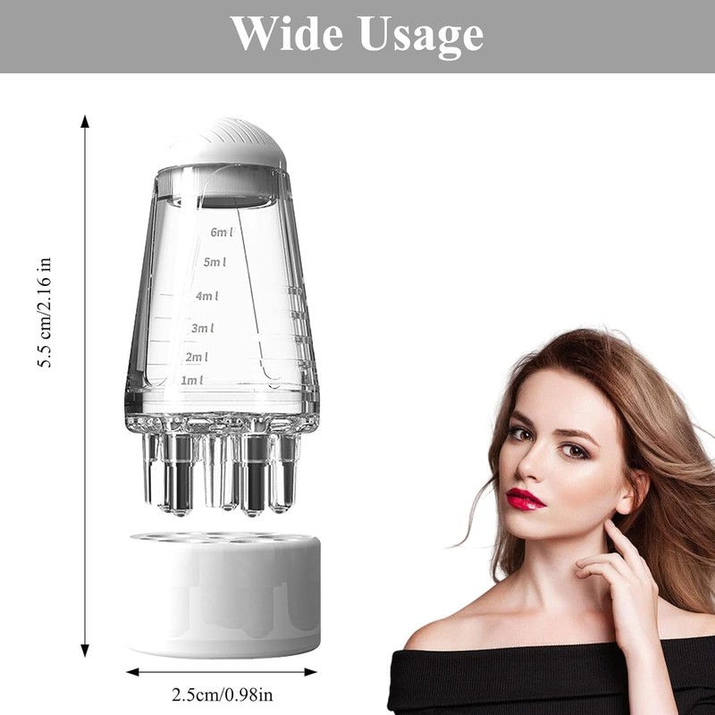 Aceite Para El Cabello Y Cuero Cabelludo Con Aplicador Y