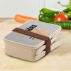 Fabulous Lunch Box Lunchbox mit Besteck, Grau – Isère 38