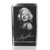 Vip-Laser 3D Glass Crystal XL 3D Marilyn Monroe Autograph