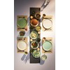 KitchenCraft Colourworks Plastic Dinner Plates, Classics Colours, Set of 4