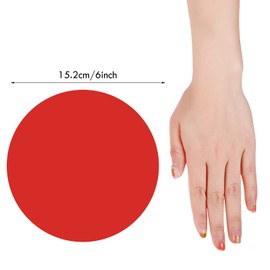 30 Pieces 6 Inch Classroom Floor Dots Floor Stickers Multicolor Classroom Dot Spots for Line up Markers Self Adhesive Vinyl Stickers for Preschool and Kindergarten Elementary Teachers (Chic Color)