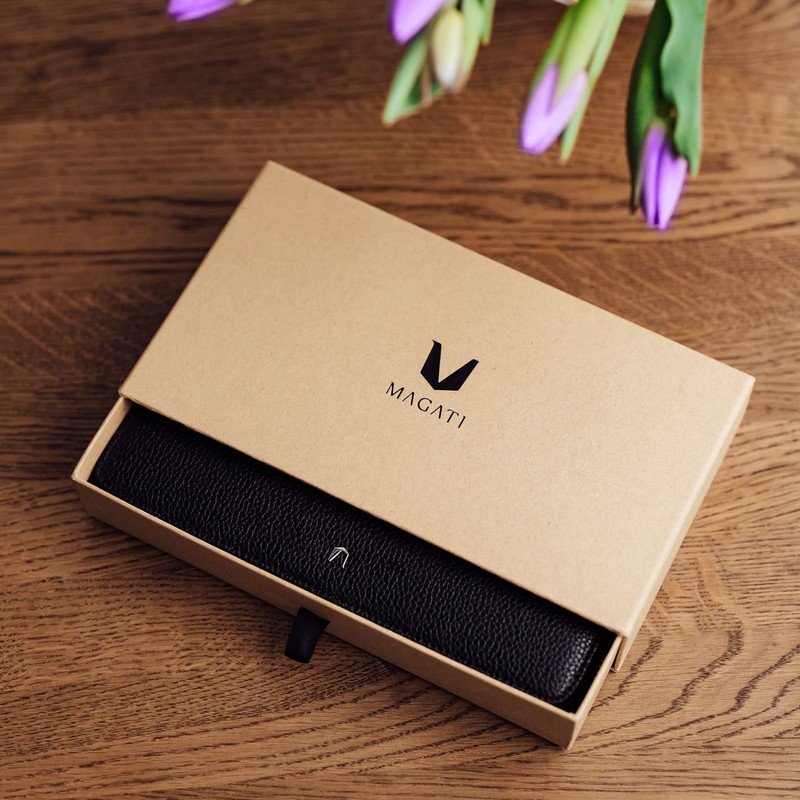 Generisch Lady Wallet Nari, Cognac, Modern, casual, classic