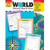 Evan-Moor Educational Publishers The World: Reference Maps & Forms Book