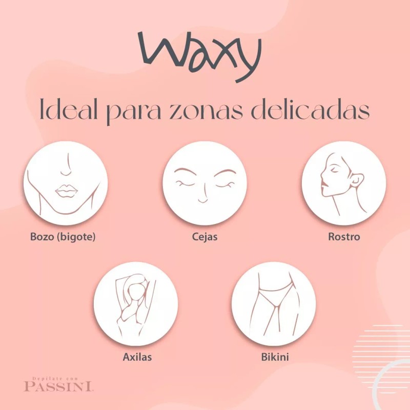 Passini Cera Microondas Depilacion Piel Sensible Passini (2pack)