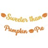 Sweeter than Pumpkin Pie Banner, Little Cute Pie Baby Shower