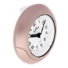 MPM Quality Design Bathroom Clock Plastic Quartz Movement Sweep 3-5