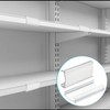 Outus 30 Pieces Plastic Label Holders Wire Shelf Label Holders