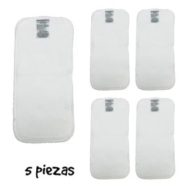 Absorbente Mixto Terry/micro Para Pañal De Tela Ecopipo 5pz