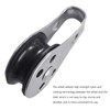 JAGTRADE Pulley 2Pcs 316 Stainless Steel Single Pulley Heavy Duty
