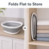 Large Collapsible Basin for Laundry & Soaking - Portable Folding
