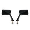 DES SQUARE FENDER MIRRORS PAIR FIT DATSUN 210 620 120Y